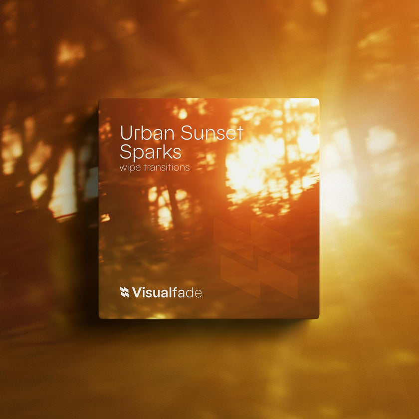 Urban Sunset  Sparks  wipe transitions